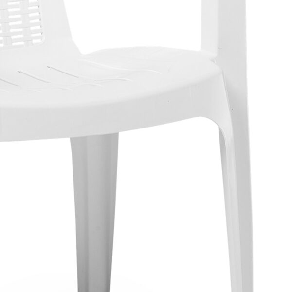 Πολυθρόνα Headway pakoworld PP λευκό – 253-000020