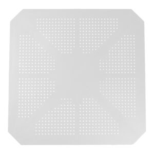 Τραπέζι Icon  pakoworld PP σε λευκή απόχρωση 80x80x74.5εκ – 253-000118