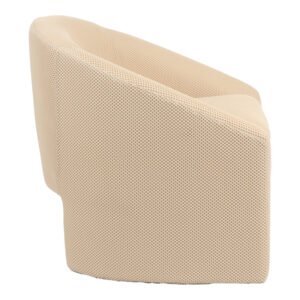 Πολυθρόνα Mordak pakoworld μπεζ ύφασμα 82x72x74εκ – 255-000068