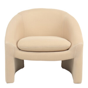 Πολυθρόνα Mordak pakoworld μπεζ ύφασμα 82x72x74εκ – 255-000068