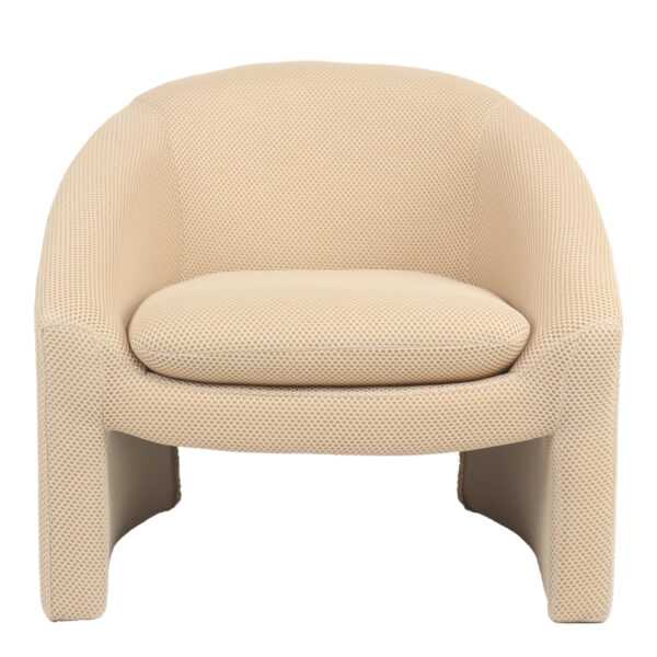 Πολυθρόνα Mordak pakoworld μπεζ ύφασμα 82x72x74εκ – 255-000068