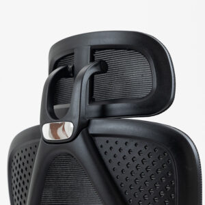 Καρέκλα γραφείου διευθυντή με υποπόδιο Titan pakoworld Premium Quality ύφασμα-mesh χρώμα μαύρο – 256-000003