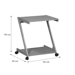 Βοηθητικό τραπέζι Fit pakoworld MDF φυσικό 50x39x59εκ – 260-000004
