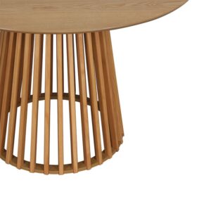 Τραπέζι Domonic pakoworld φυσικό Φ120×75εκ – 260-000015