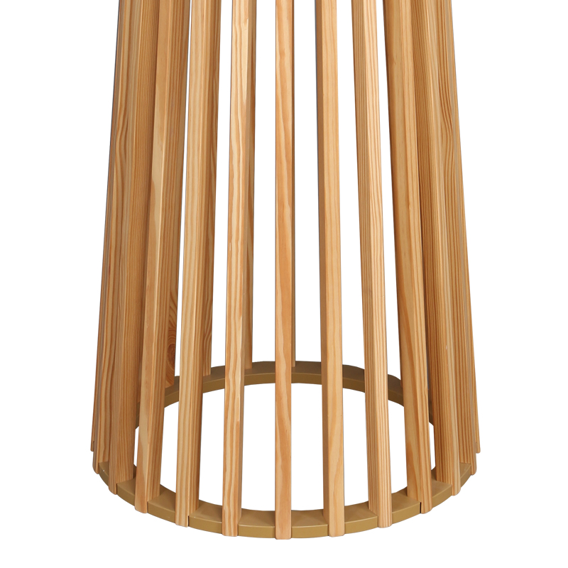 Τραπέζι μπαρ Domonic pakoworld mdf φυσικό Φ60×105εκ – 260-000022