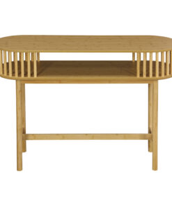 Κονσόλα Nodial pakoworld MDF/Bamboo σε φυσική απόχρωση 120x39x85εκ – 260-000027