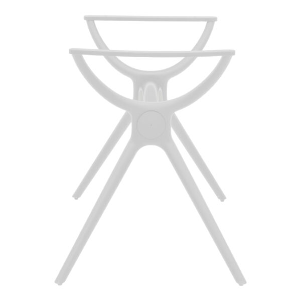 Βάση τραπεζιού Herno pakoworld λευκό pp 106x61x73εκ – 262-000042