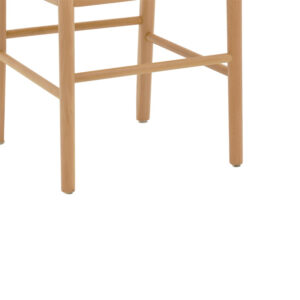 Καρέκλα Alessia pakoworld ξύλο οξιάς-rattan φυσικό 43x40x89εκ – 263-000010