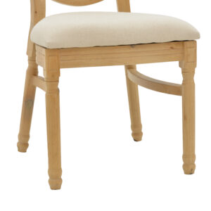 Καρέκλα Canco pakoworld φυσικό rubberwood-φυσικό rattan 50x55x98εκ – 263-000032