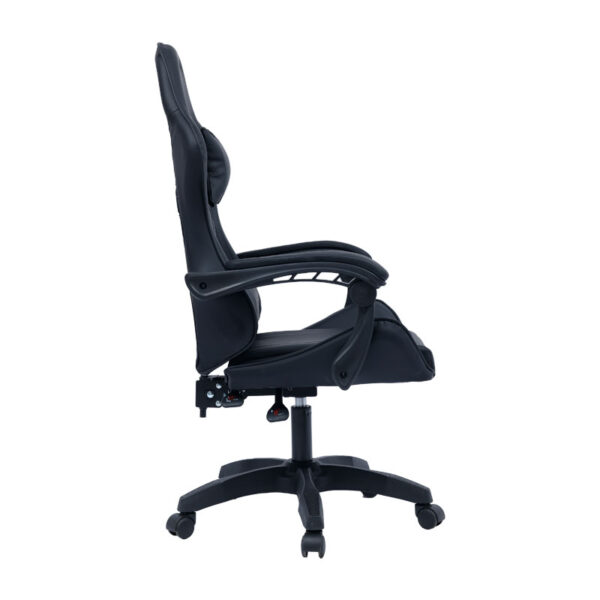 Καρέκλα γραφείου gaming William pakoworld PU μαύρο – 275-000013