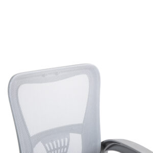 Καρέκλα γραφείου εργασίας Annalise pakoworld mesh γκρι 57x53x100εκ – 275-000017