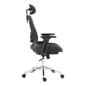 Καρέκλα γραφείου εργασίας Mergi pakoworld μαύρο mesh 62x63x120εκ – 275-000019