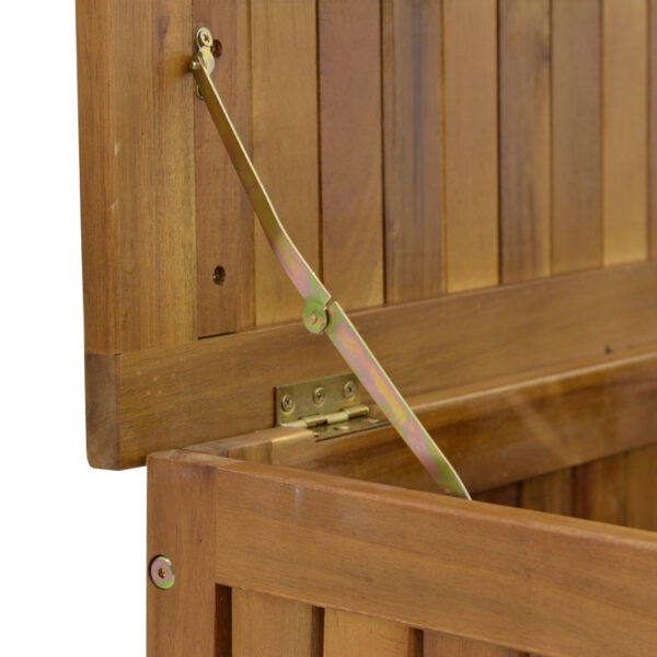 Μπαούλο Zarco pakoworld ξύλο ακακίας φυσικό 130x45x58εκ – 282-000001