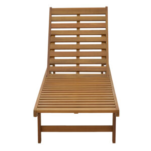 Ξαπλώστρα Weylar pakoworld ξύλο ακακίας φυσικό 60x193x30εκ – 282-000008