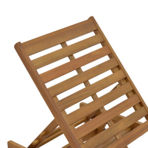Ξαπλώστρα Weylar pakoworld ξύλο ακακίας φυσικό 60x193x30εκ – 282-000008