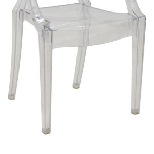 Καρέκλα Narova pakoworld PC διάφανο 43x48x92εκ – 292-000017