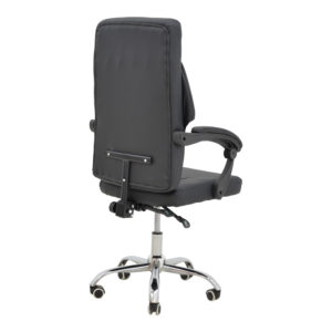 Καρέκλα γραφείου διευθυντή Glorin pakoworld μαύρο pu 60x68x128εκ – 292-000054