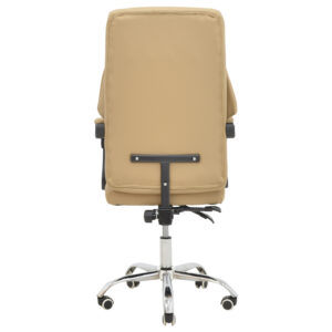 Καρέκλα γραφείου διευθυντή Glorin pakoworld μπεζ pu 60x68x128εκ – 292-000055