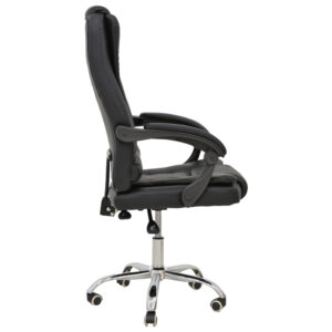 Καρέκλα γραφείου διευθυντή Toronsi pakoworld μαύρο pu 60x68x128εκ – 292-000056