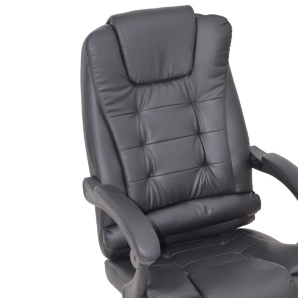 Καρέκλα γραφείου διευθυντή Toronsi pakoworld μαύρο pu 60x68x128εκ – 292-000056