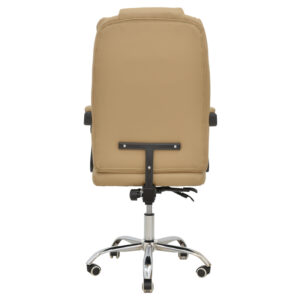 Καρέκλα γραφείου διευθυντή Toronsi pakoworld μπεζ pu 60x68x128εκ – 292-000057