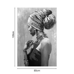 Πίνακας σε καμβά African Inart 80x3x120εκ – 296-000005