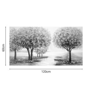 Πίνακας σε καμβά Forest I Inart 120x3x60εκ – 296-000014