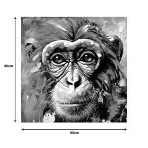 Πίνακας σε καμβά Bano Inart 80x3x80εκ – 296-000032