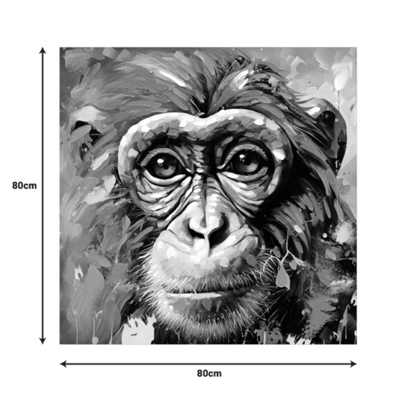 Πίνακας σε καμβά Bano Inart 80x3x80εκ – 296-000032