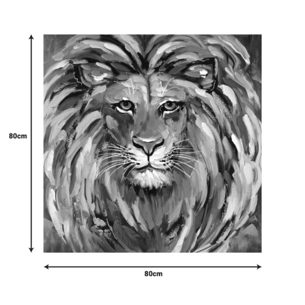 Πίνακας σε καμβά Martin Inart 80x3x80εκ – 296-000033