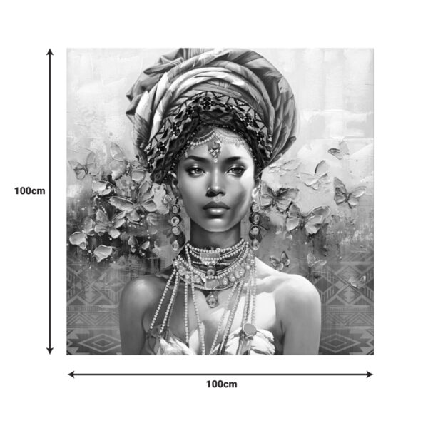 Πίνακας σε καμβά Baba Inart 100x3x100εκ – 296-000038