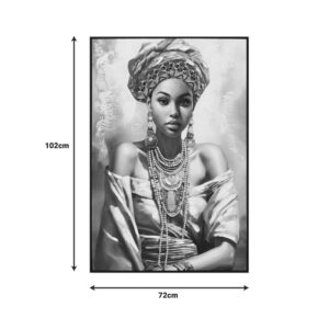 Πίνακας σε καμβά Danniela I Inart 72x4x102εκ – 296-000041