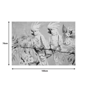 Πίνακας σε καμβά Parote Ι Inart 100x3x70εκ – 296-000054