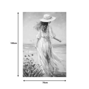 Πίνακας σε καμβά Avra Ι Inart 60x3x90εκ – 296-000056