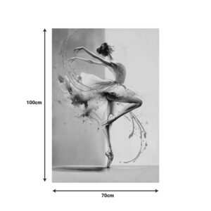 Πίνακας σε καμβά Dancito Inart 70×2.5×100εκ – 296-000077
