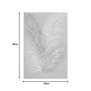 Πίνακας σε καμβά Leavy I Inart 60x3x90εκ – 296-000092