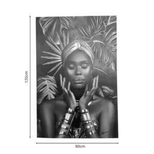 Πίνακας σε καμβά Umone I Inart 80x3x120εκ – 301-000010