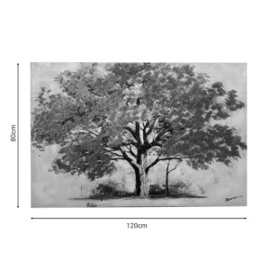 Πίνακας σε καμβά Blafo Inart 120x3x80εκ – 301-000012