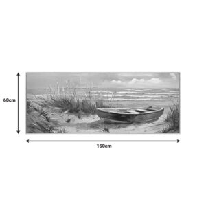 Πίνακας σε καμβά Barcu I Inart με πλαίσιο 150×3.5×60εκ – 301-000029