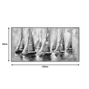 Πίνακας σε καμβά Yelkan Inart με πλαίσιο 120×3.5×60εκ – 301-000036