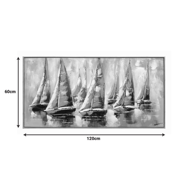 Πίνακας σε καμβά Yelkan Inart με πλαίσιο 120×3.5×60εκ – 301-000036