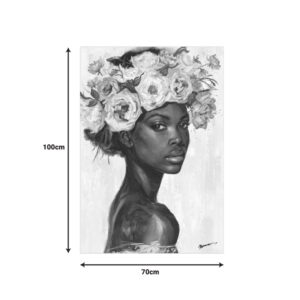 Πίνακας σε καμβά Fleri Inart 70×3.5×100εκ – 301-000044