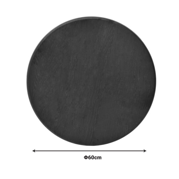 Επιφάνεια τραπεζιού Bello pakoworld τ.Werzalit wenge Φ60εκ – 310-000040