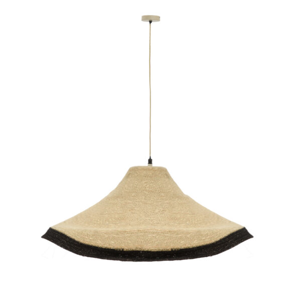 Φωτιστικό οροφής Hatty Inart E27 φυσικό Φ60×115εκ – 311-000014