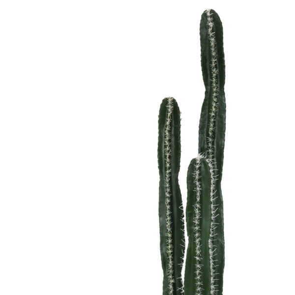 Διακοσμητικό φυτό Cactus II σε γλάστρα Inart πράσινο pp Υ155εκ – 316-000023