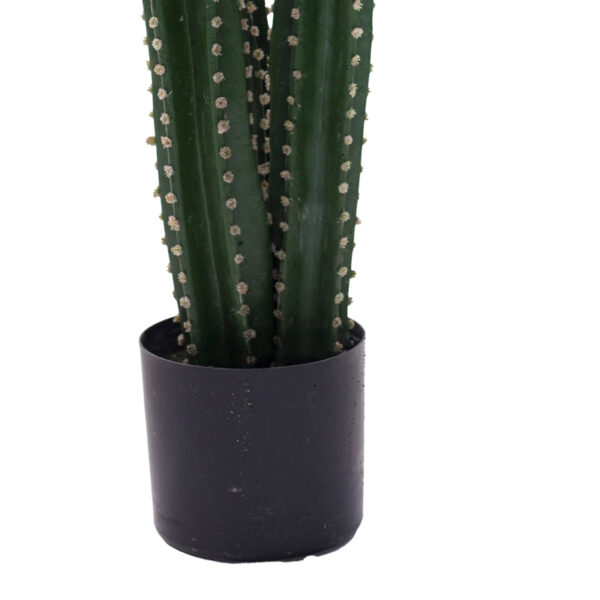 Διακοσμητικό φυτό Cactus III σε γλάστρα Inart πράσινο pp Υ85εκ – 316-000024