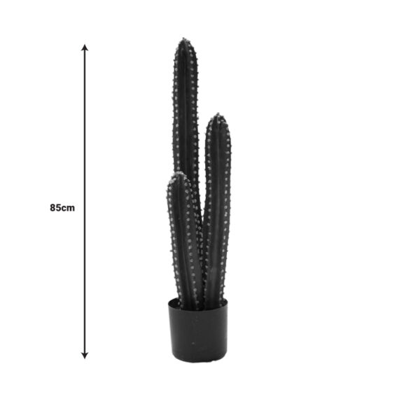 Διακοσμητικό φυτό Cactus III σε γλάστρα Inart πράσινο pp Υ85εκ – 316-000024