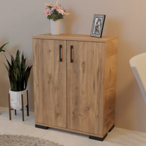 Ντουλάπι Yven pakoworld oak μελαμίνης 65x32x83εκ – 321-000058