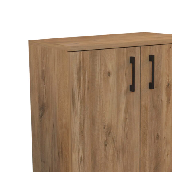 Ντουλάπι Yven pakoworld oak μελαμίνης 65x32x83εκ – 321-000058