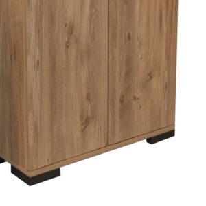 Ντουλάπι Yven pakoworld oak μελαμίνης 65x32x83εκ – 321-000058